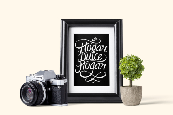 My Hogar Dulce Hogar, Printable, Instant Download, Modern Art Print, Home Decor, Modern Home Wall Art, Printable Wall Art (Copy) - Image 3