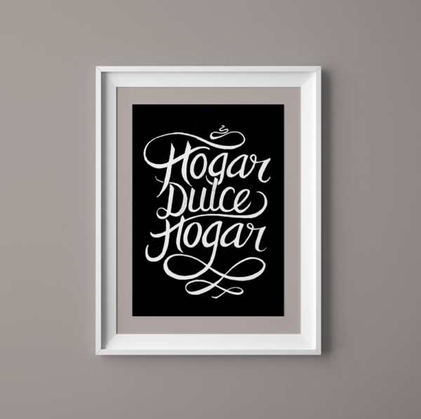 My Hogar Dulce Hogar, Printable, Instant Download, Modern Art Print, Home Decor, Modern Home Wall Art, Printable Wall Art (Copy) - Image 5