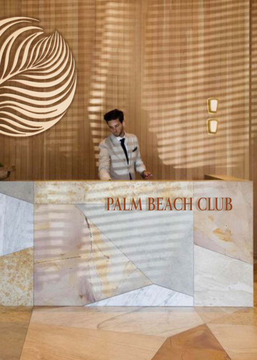 Palm Beach Club Logo Reception