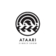 Ataari Dinner Show Logo Design in black and white