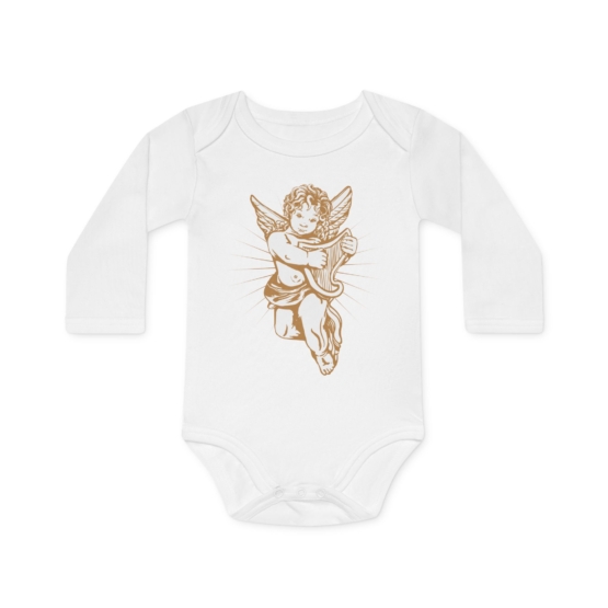 Baby Long-Sleeve Organic Bodysuit