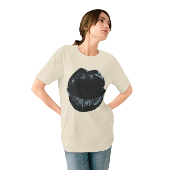 USA Only - Organic Staple T-shirt with the Cool Grey Oooh ´Pop Art´ Mouth. - Image 7