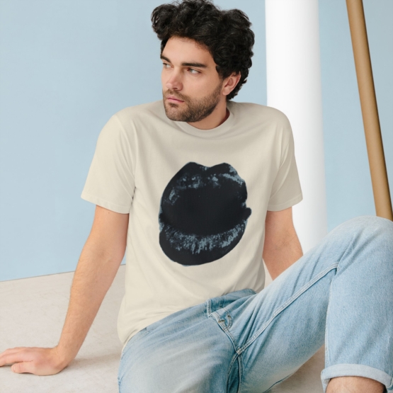 USA Only - Organic Staple T-shirt with the Cool Grey Oooh ´Pop Art´ Mouth. - Image 8