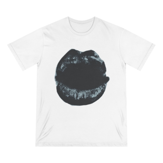 USA Only - Organic Staple T-shirt with the Cool Grey Oooh ´Pop Art´ Mouth.